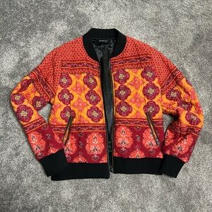 MINKPINK Quilted Bomber Jacket